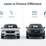Difference between lease and finance