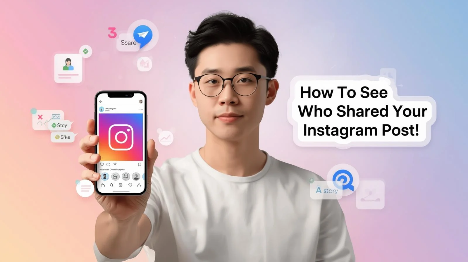 how to see who shared your instagram post​