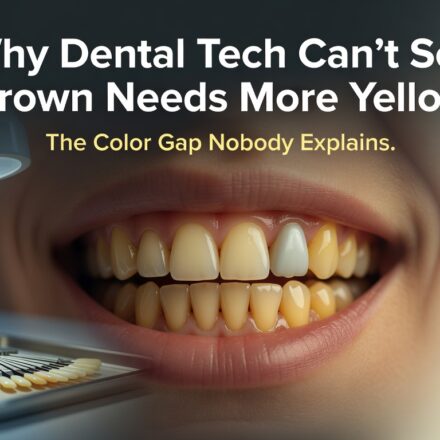 Why Dental Tech Can't See Crown Needs More Yellow